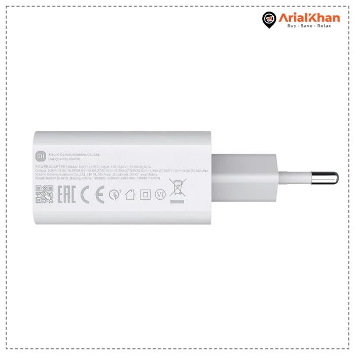 Xiaomi Mi 33w Fast Charger With Type C Cable 01